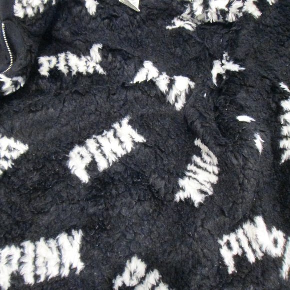 *SOLD* PINK Victoria's Secret Faux Fur Lined Hoodie - Picture 6 of 6
